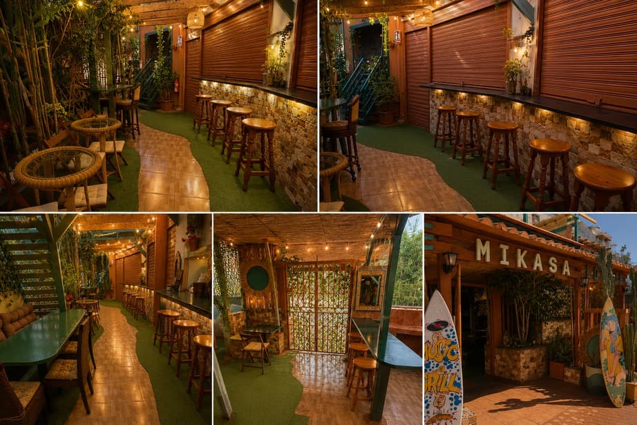 Espacios comunes del hostal Mikasa para convivencia y encuentro